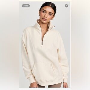 The Upside Regatta Jerome Half Zip Crew Pullover